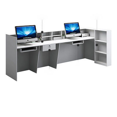 Recepção Consulta de recepção gabinete de bar simples personalizável para caixa da empresa