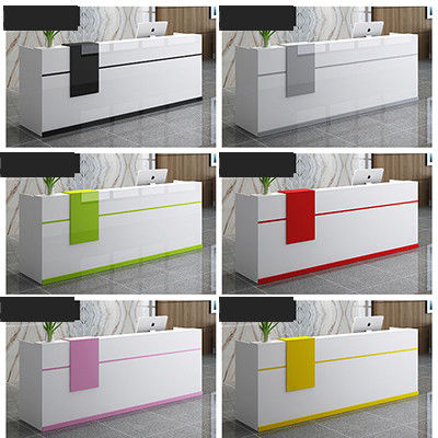 Recepção Consulta de recepção gabinete de bar simples personalizável para caixa da empresa