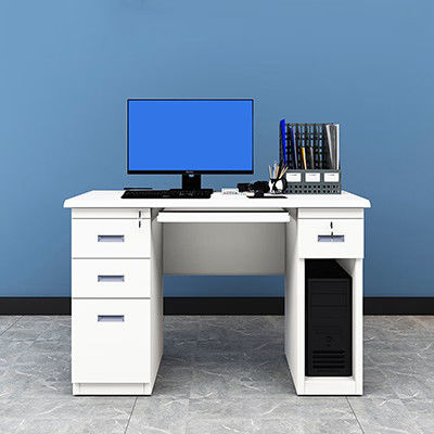 Mesa e cadeira de escritório de aço espessado personalizável com certificação ISO