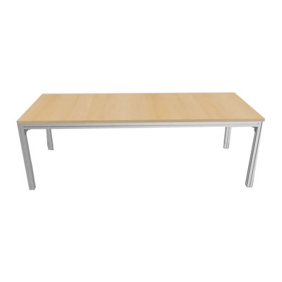 Mesa de trabalho de madeira multifuncional A solução perfeita para escritório e conferência