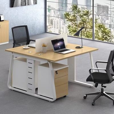 Modern Simple 4-6 Pessoa Pessoal Posição Combinação Escritório para escritório corporativo Personalizável