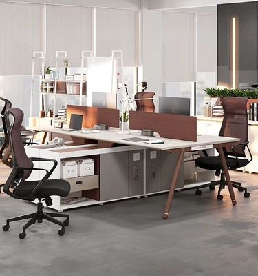 Combinação de mesa e cadeira Estação de trabalho personalizável para pessoal