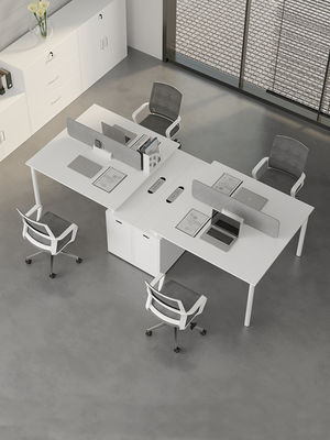 Mobiliário de escritório móvel estendível Partitão de computador Cubicles Estação de trabalho Mesa