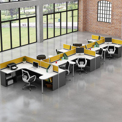Estação de trabalho de estilo moderno, mesas e cadeiras, combinação para o escritório do supervisor