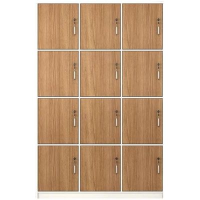 PANEL de madeira maciça Armário de funcionários com fechadura Sala de armazenamento para ginásio quarto de banho dormitório