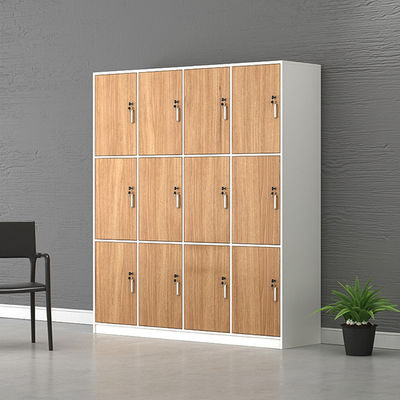 PANEL de madeira maciça Armário de funcionários com fechadura Sala de armazenamento para ginásio quarto de banho dormitório