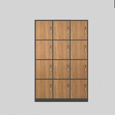PANEL de madeira maciça Armário de funcionários com fechadura Sala de armazenamento para ginásio quarto de banho dormitório