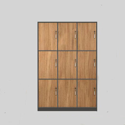 PANEL de madeira maciça Armário de funcionários com fechadura Sala de armazenamento para ginásio quarto de banho dormitório