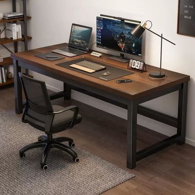 PANEL de estilo madeira doméstico simples, largo e espesso computador estudante escritório