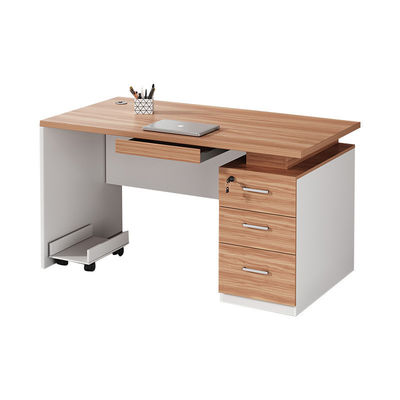 Mesa de escritório de computador de escritório moderno para casa e aprendizagem
