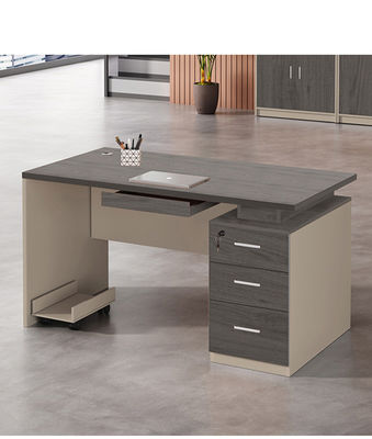 Mesa de escritório de computador de escritório moderno para casa e aprendizagem
