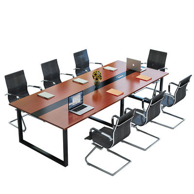 Sala de reuniões Mesa de conferências com cadeiras combinadas