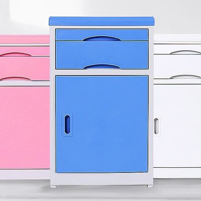 Armário de cama de plástico espessado ABS médico em cor personalizada para o hospital geral