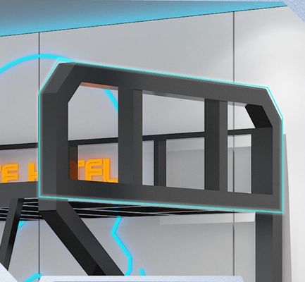 Cama de cama de ferro de camadas duplas para jogos na Internet Café Móveis comerciais e gerais