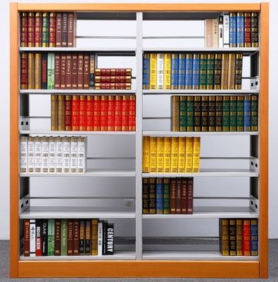Mobiliário de escritório Estante de livros de aço para biblioteca escolar Duplo lado único Prazo de pagamento T/T