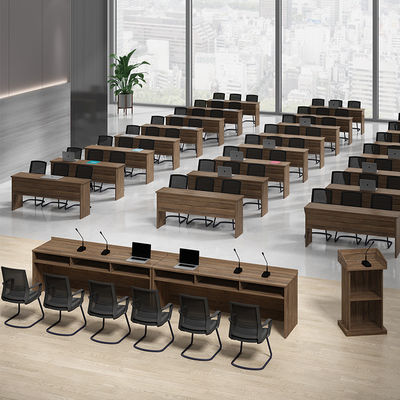 Prazo de pagamento T/T 30% depósito 70% saldo Modern Simple Plate Mesa de conferências e Lectern