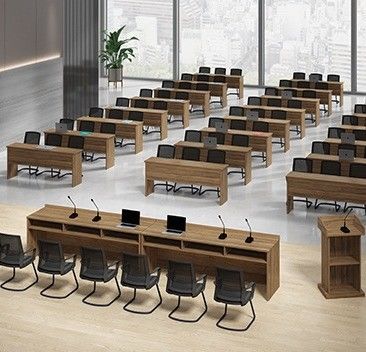 Prazo de pagamento T/T 30% depósito 70% saldo Modern Simple Plate Mesa de conferências e Lectern