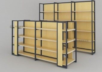 Repositório de exposição combinado de quatro colunas para supermercados Farmácias e lojas de papelaria