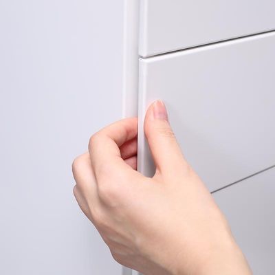 Mobiliário de escritório Armário de metal simples com gaveta removível e estrutura móvel