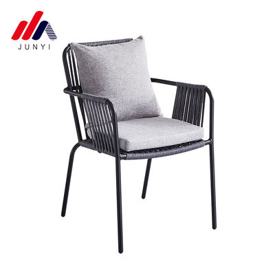 Balcão de jardim Cadeira de Rattan resistente e durável para mobiliário ao ar livre no resort