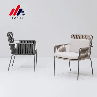 Balcão de jardim Cadeira de Rattan resistente e durável para mobiliário ao ar livre no resort