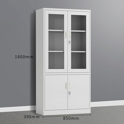 Simplifique a gestão de dados do escritório com este armário de arquivos e rack de armazenamento de metal