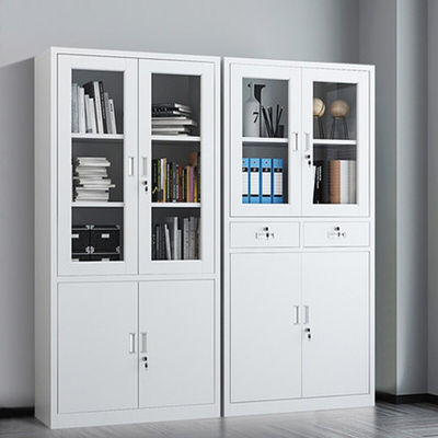 Simplifique a gestão de dados do escritório com este armário de arquivos e rack de armazenamento de metal