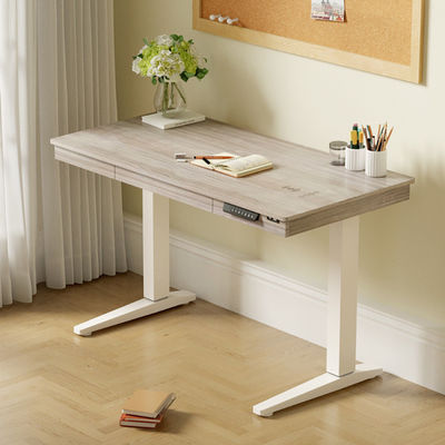 Mesa de escritório única para computador portátil em pé e livre menos de 50 dB ruído aço inoxidável