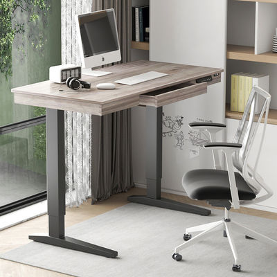 Mesa de escritório única para computador portátil em pé e livre menos de 50 dB ruído aço inoxidável