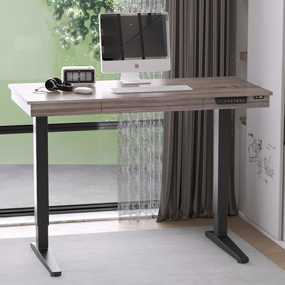 Mesa de escritório única para computador portátil em pé e livre menos de 50 dB ruído aço inoxidável