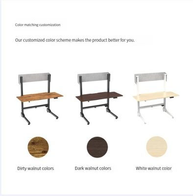 Mesa de escritório elevador elétrico elegante sentar e levantar mesa para ambiente de trabalho ergonômico