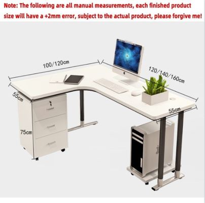 Estação de trabalho de escritório moderna Fruniture Portátil Standing Notebook Mesa Para Sofá