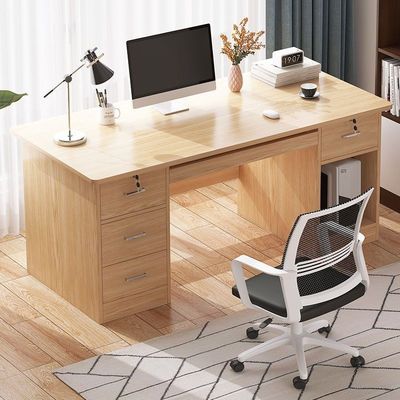 Estação de Trabalho de Escrita Presidencial Escritório de Computador Moderno para Home Office Metal