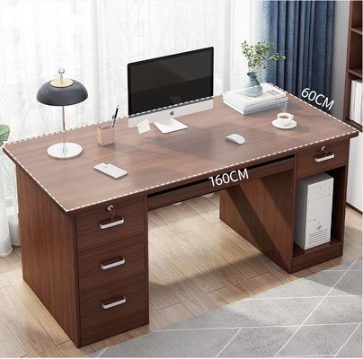 Estação de Trabalho de Escrita Presidencial Escritório de Computador Moderno para Home Office Metal