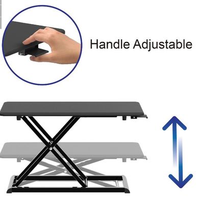 Mesa de elevador de aço inoxidável de altura ajustável Mesa de computador de escritório