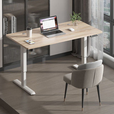 Mesa de escritório de aço inoxidável elétrico com ajuste de altura motorizado