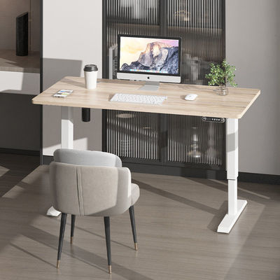 Mesa de escritório de aço inoxidável elétrico com ajuste de altura motorizado