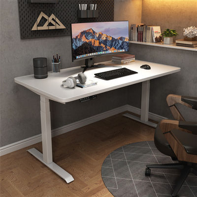 Quadro de mesa de computador telescópico de aço inoxidável com altura ajustável de 38 mm/s