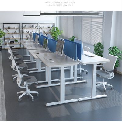 Quadro de mesa de computador telescópico de aço inoxidável com altura ajustável de 38 mm/s
