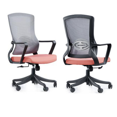 Cadeira de escritório reclinável personalizada de alumínio ergonômico com apoio de pés para estilo contemporâneo
