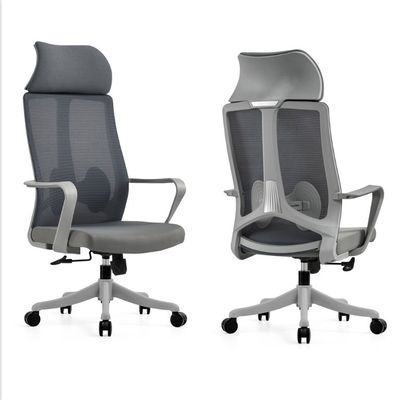 Cadeira de escritório de tecido ergonômico giratório para gerente