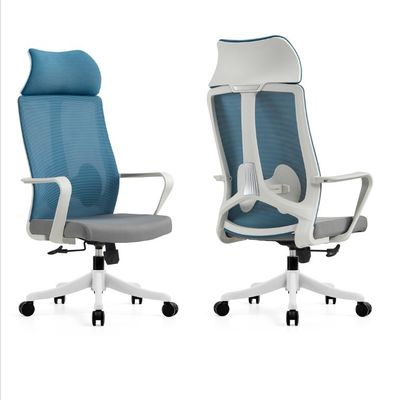 Big Boss Modern Fabric Office Chair com suporte lombar ajustável e base de metal