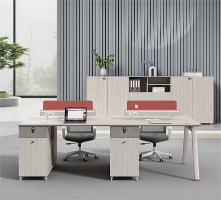 Mobiliário de escritório modular com divisória de estação de trabalho e escritório de trabalho comercial