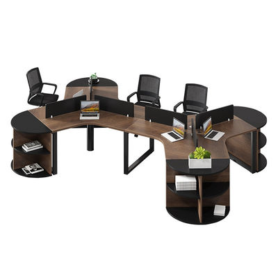 Materiais principais Painel de estrutura de alumínio/Tecido/Aço para secretária e mesa de conferências