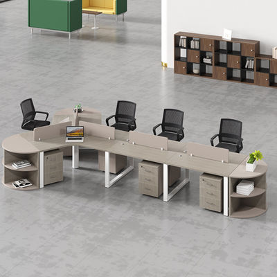 Materiais principais Painel de estrutura de alumínio/Tecido/Aço para secretária e mesa de conferências