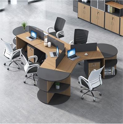 Materiais principais Painel de estrutura de alumínio/Tecido/Aço para secretária e mesa de conferências