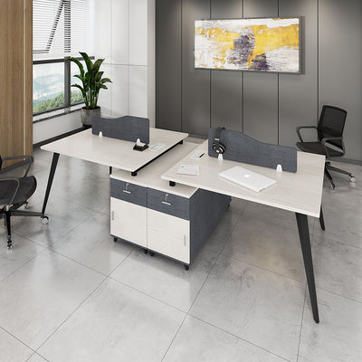 Painel de material principal/vidro/tecido/aço Escritório Estação de trabalho Mesa para mobiliário personalizado