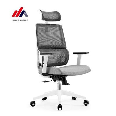 Cadeira de escritório executiva de estrutura de metal Cadeira de computador ergonômica de malha confortável para longas horas