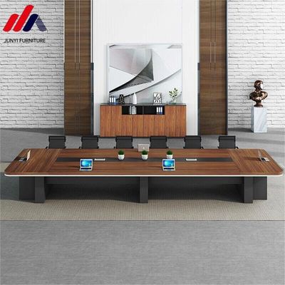 OEM Grande mesa de conferência para o navio sala de reuniões de luxo acomoda muitas pessoas