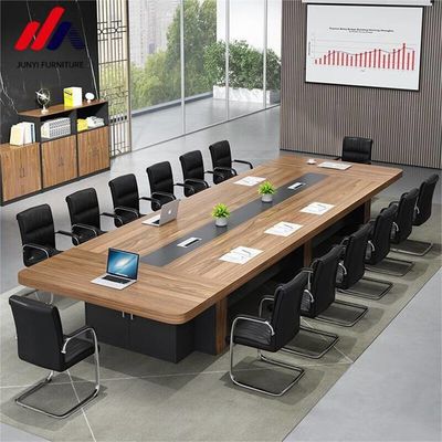 OEM Grande mesa de conferência para o navio sala de reuniões de luxo acomoda muitas pessoas